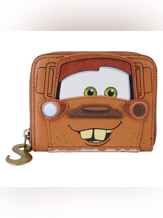 Loungefly Disney Pixar Cars Mater Wallet NWT