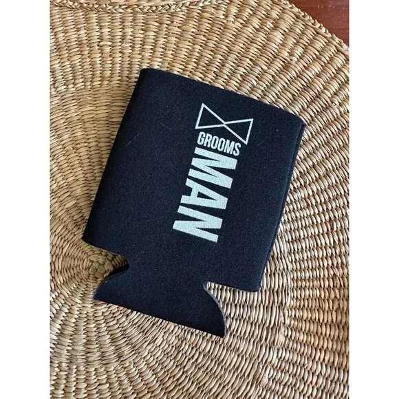 Groomsman koozie