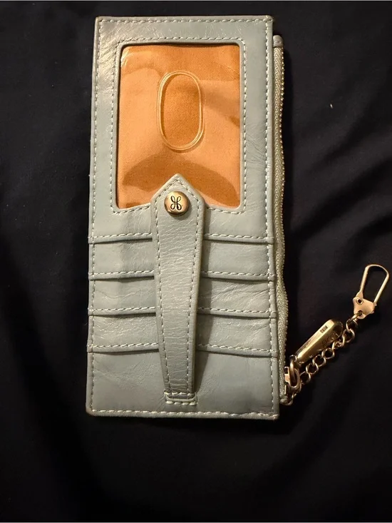 Hobo leather card wallet.
