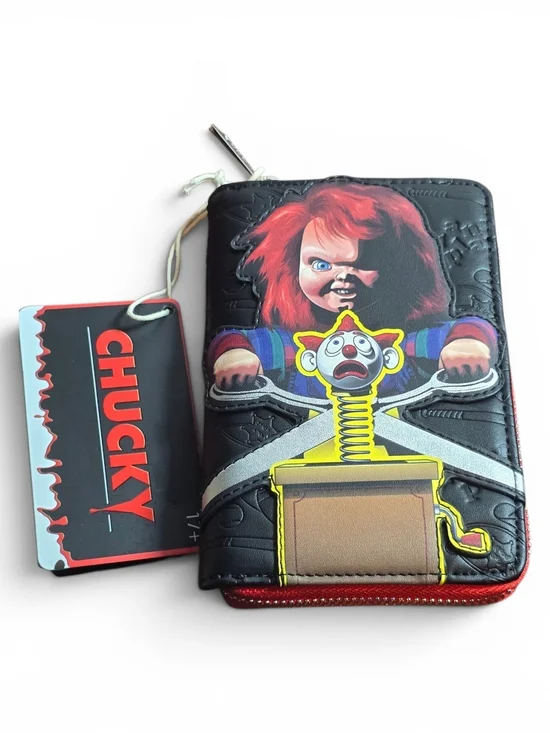 Loungefly Chucky Child's Play  Zip Around Wallet NWT Horror