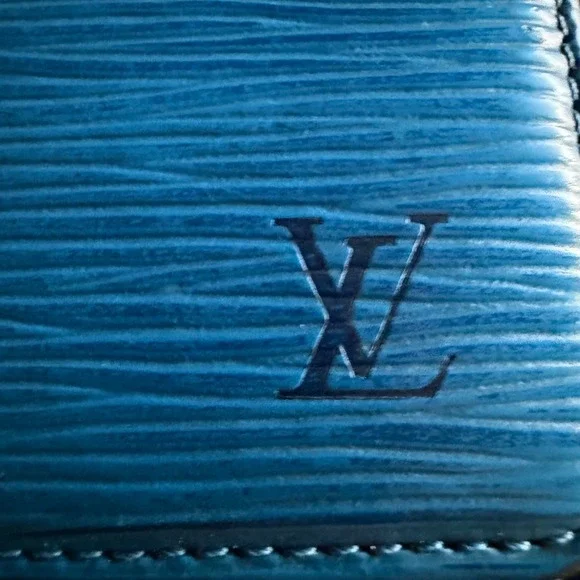 Louis Vuitton Authentic Vintage Blue Epi Leather Long Wallet Classic Luxury OS