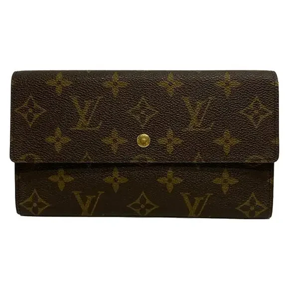 Louis Vuitton Porte Tresor International Monogram Long Wallet M61215