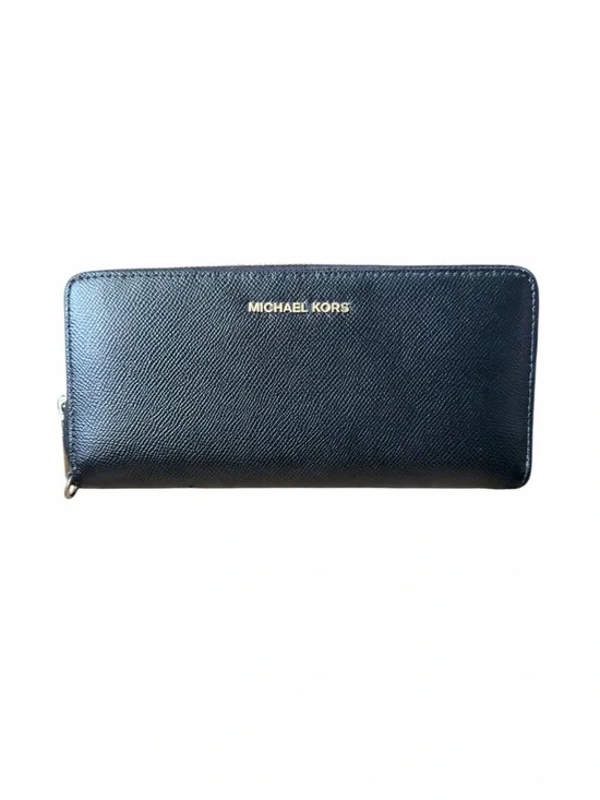 Michael Kors Jet Set Travel Continental Saffiano Leather Wallet EUC