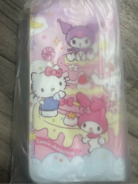 Sanrio Pink Hello Kitty & Friends Dessert Print Wallet
