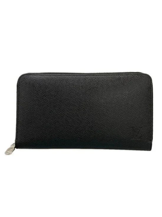 Louis Vuitton Wallet Taiga Zippy Organizer NM Ardoise Leather