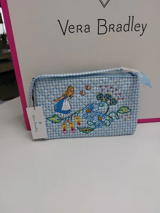 Vera Bradley Wristlet Disney Alice In Wonderland NWT