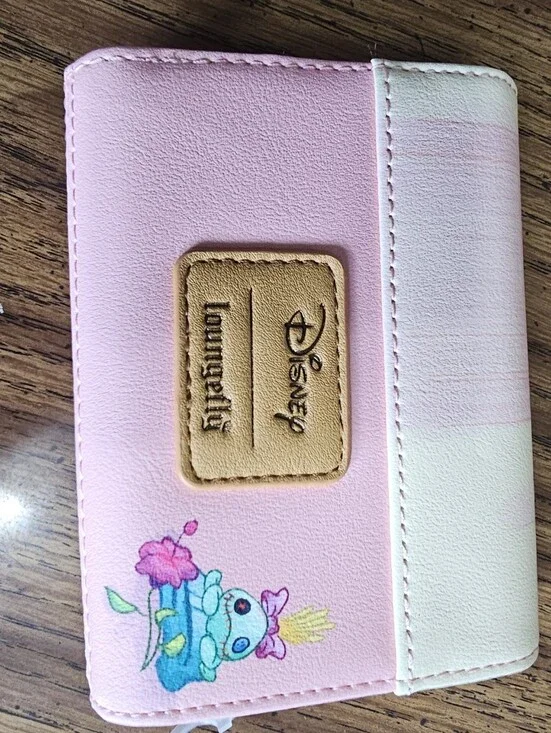 Loungefly Disney Stitch & Angel Laundry Day Mini Wallet NWT