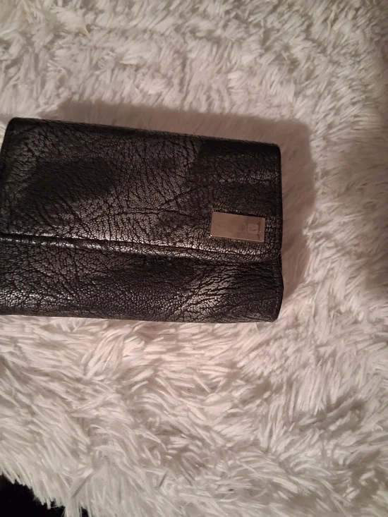 Black Women's Wallet - Classic Folded Clutch