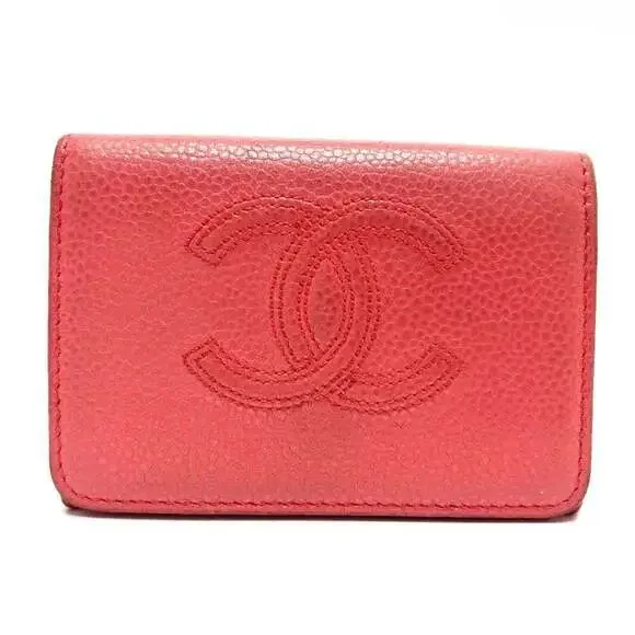 CHANEL Authentic Pink Wallet