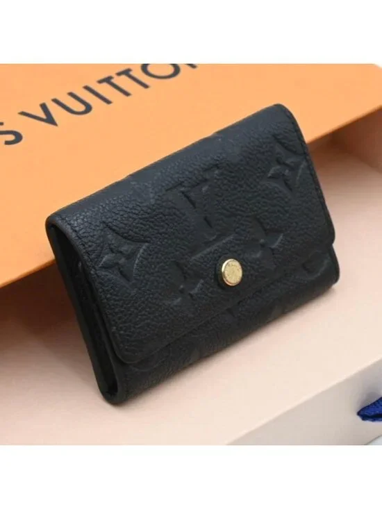 Louis Vuitton Monogram Empreinte Multicles 6 Key Case Black Key Holder