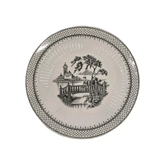 Adam's Wedgwood Black MINUET‎ 6.25 