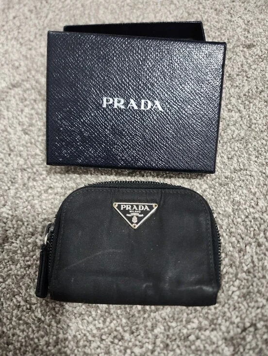 Authentic Prada Coin Purse With Box