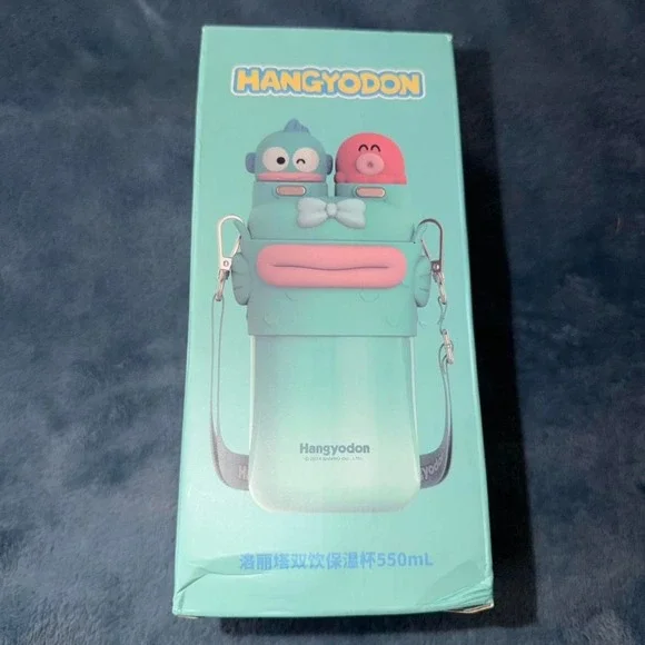 Hangyodon x Sanrio 550ml water bottle
