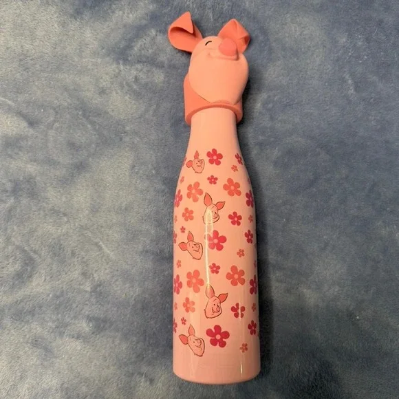 Piglet pink water bottle new