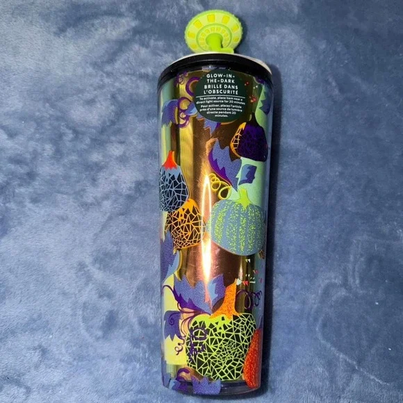 Glow in the dark Starbucks Halloween tumbler