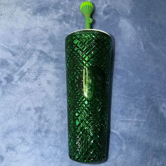 Starbucks Wicked Emerald City Cold Tumbler Cup 24Oz Green Jewel Wizard Of Oz New