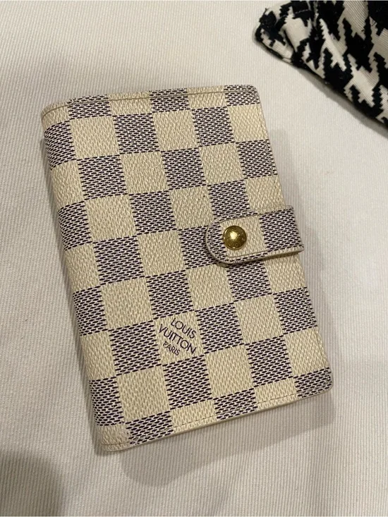 Louis Vuitton LV Damier Azur French Purse Wallet Orig. Retail Price $750