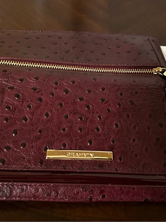 Brahmin Ady Wallet – Sangria Everdeen Genuine Leather (NWT)
