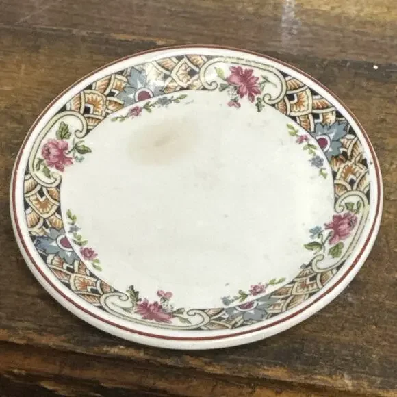Alfred Meakin England Butter Pat Dish Royal Semi Porcelain 3.25”