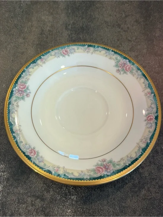 Noritake Mi Amor pattern gorgeous collectible saucer plate 6