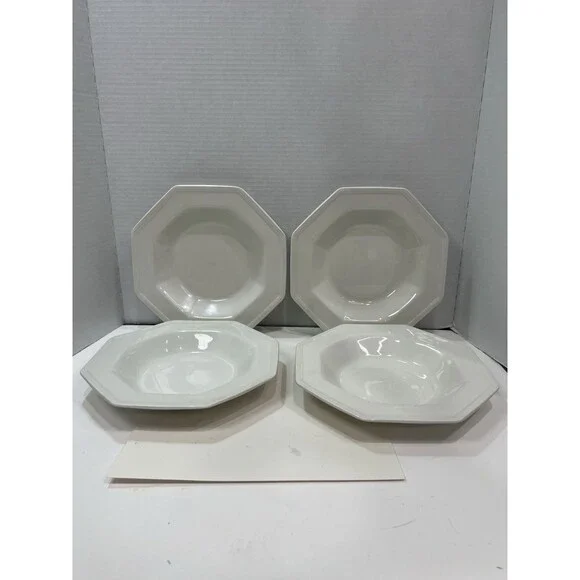 Large Rim Soup Bowls by Johnson Brothers 9 1/2