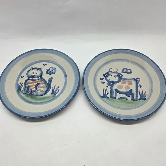 M.A. Hadley Set Of 2 Vintage 7 1/2