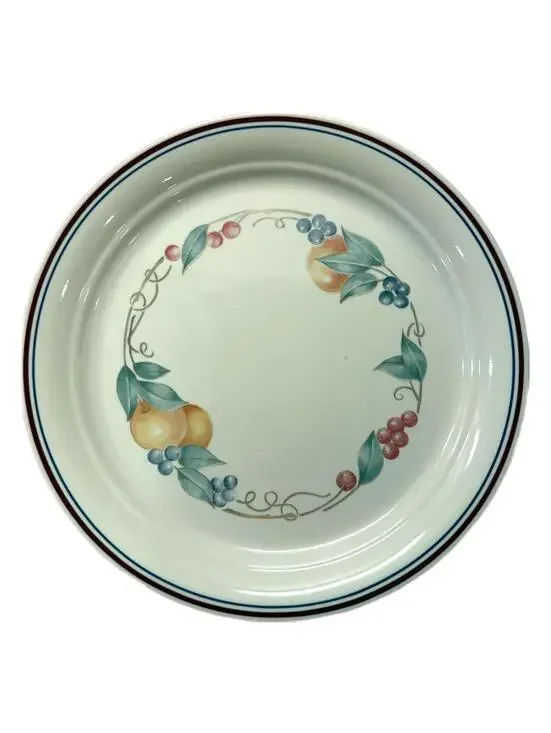 Vintage Corelle Corning Ware Abundance Ceramic 10” Dinner Plate