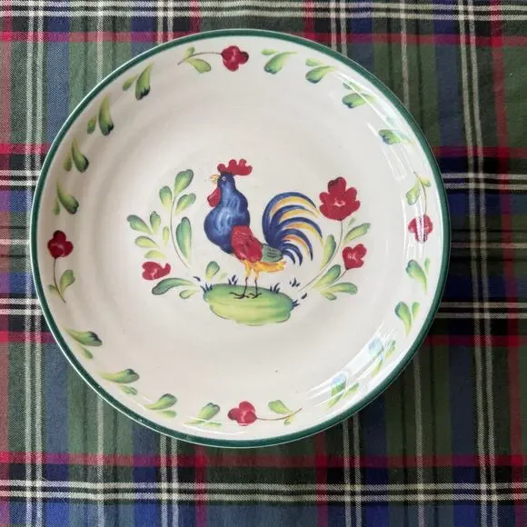 International‎ Tableworks Provence Colorful Rooster 7-3/4