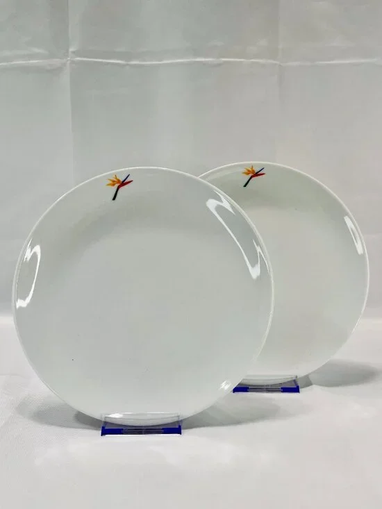 Aloha Airlines ABCO 1st Class Dinnerware Ceramic Salad Plate Hawaii Memorabilia