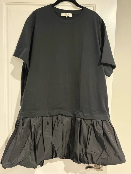 Sea New York Black Bubble Dress