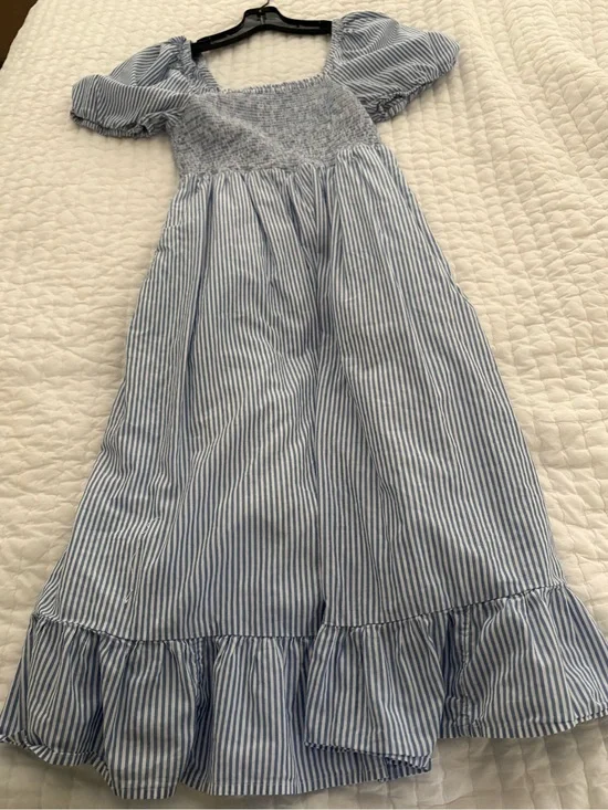 J.CREW Petite Seersucker dress Size Small