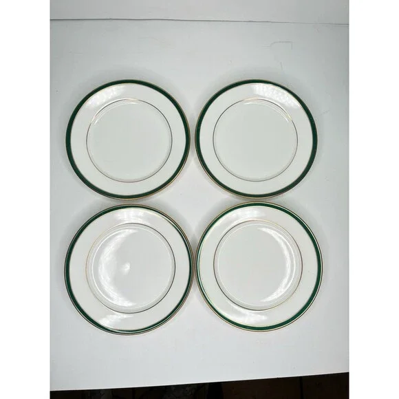 Lenox Debut Collection Margaret Bread Dessert Plates Bone China USA Set Of 4