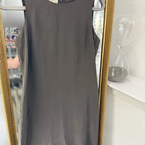 Cynthia Rowley Charcoal Backless Dress