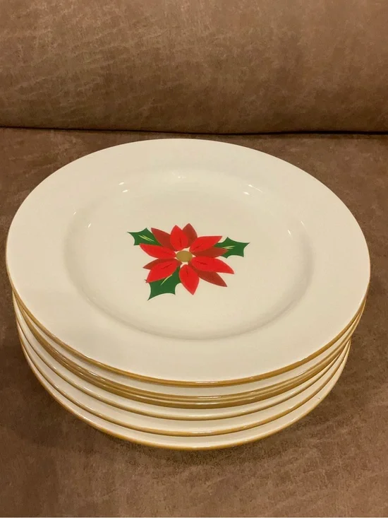 Pier One Oh Tannenbaum Plate Set