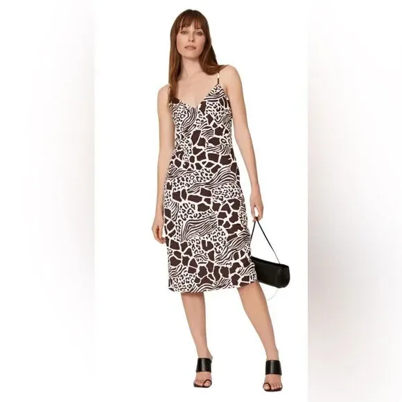 Adam Lippes Silk Slip Dress Size 10