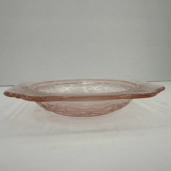 Vtg Federal Glass Madrid Pattern 7