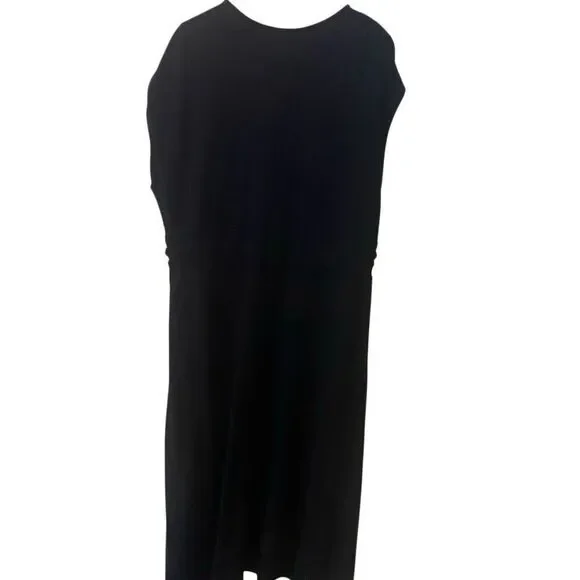 Lands end size 3XL black sun dress sleeveless long length