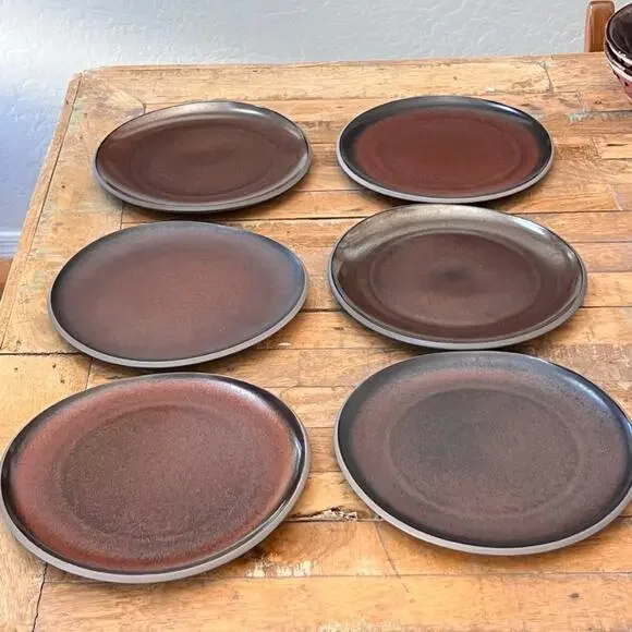 Rosenthal Junto Stoneware Lunch Plates Set 8