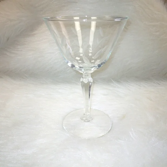MCM coupe champagne/martini tulip coupe glass, 1 glass