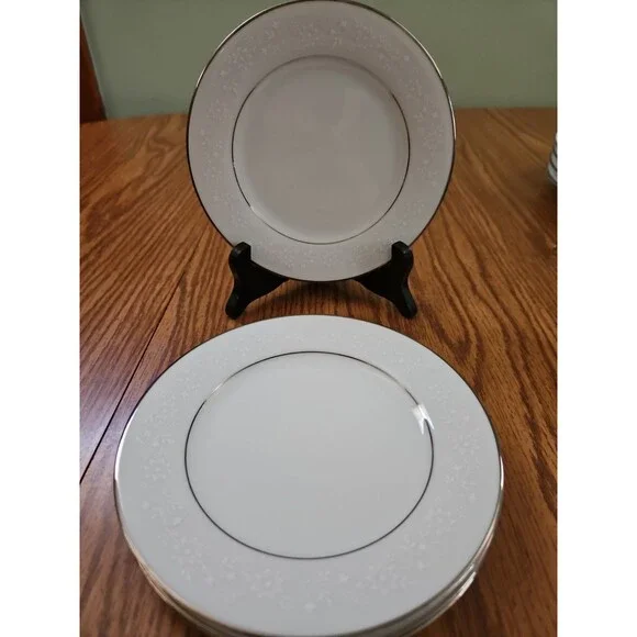 Noritake BUCKINGHAM Set of 4~ 6 In. Dessert Bread Appetizer Plates #6438 Japan
