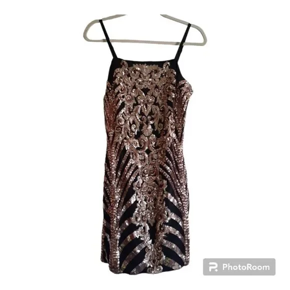 Akira Sequin Party Dress