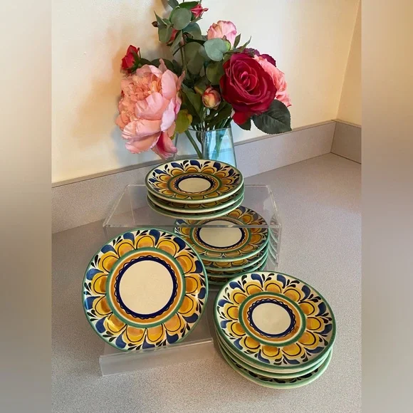 Gorky Gonzalez Hand Painted Talavera Plate