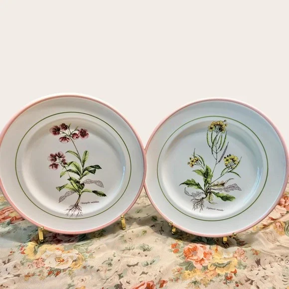 Vintage Primula Italian Floral Pottery 8