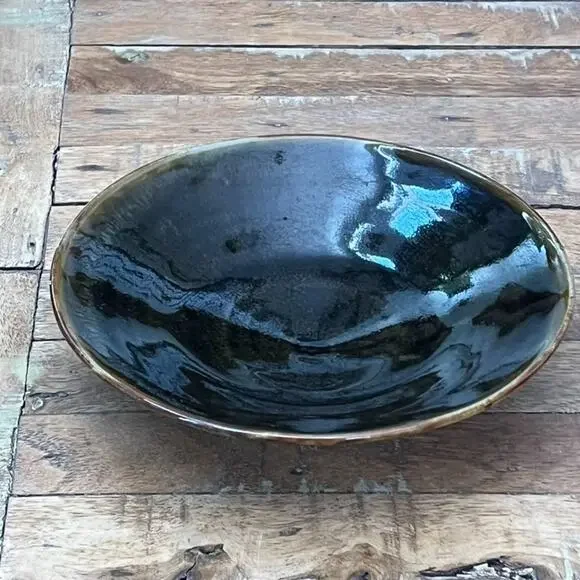 Studio Art Pottery Ceramic Bowl 8.5
