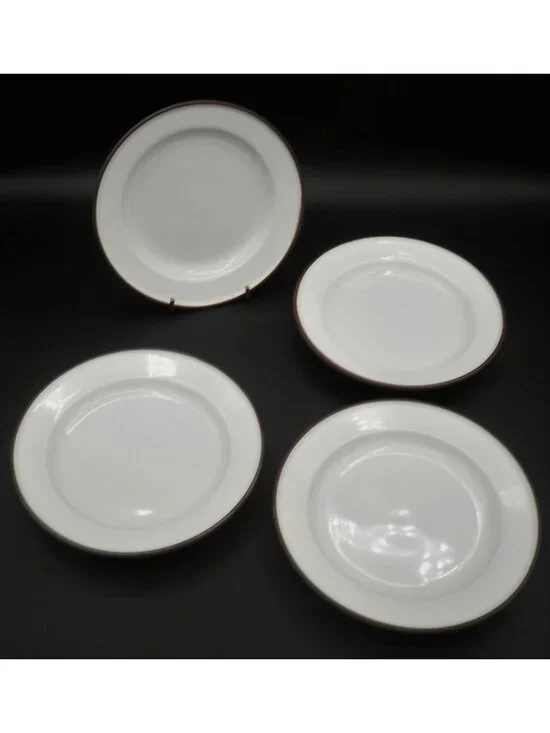 Dansk Epoch Brown Bread Plates Dansk Designs Norway Set of 4 Niels Refsgaard