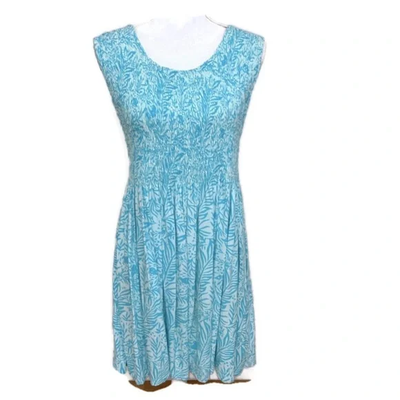 Go Fish Batik Sleeveless Dress Size Medium