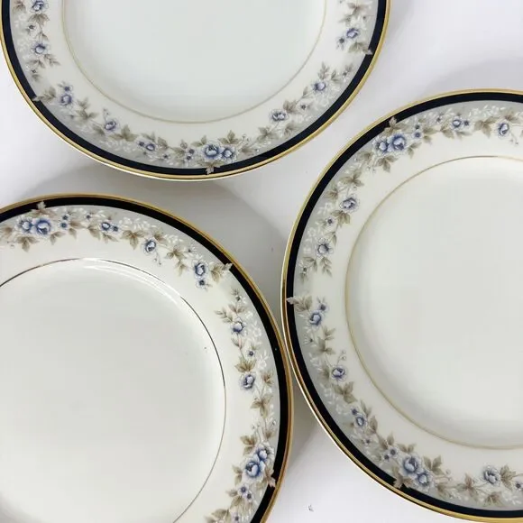 Seizan Fine China‎ Towada 7944 Made In Japan 7.5 Inches Set Of 3