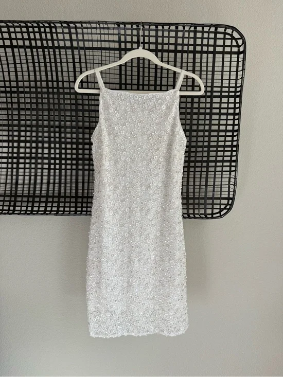 Anthropologie Hutch Jovie Mini Dress white
