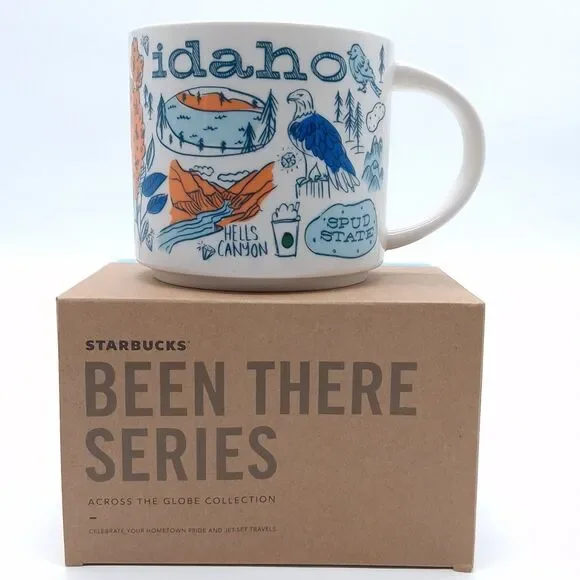 Starbucks Been There Series Idaho Across The Globe Collection Coffee Mug 14oz