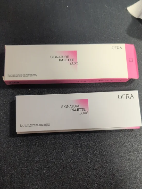 OFRA Signature Palette Luxe Eyeshadow - Pink & White Packaging